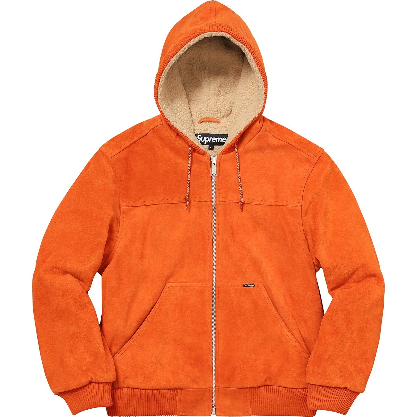 Hooded Suede Work Jacket view 17